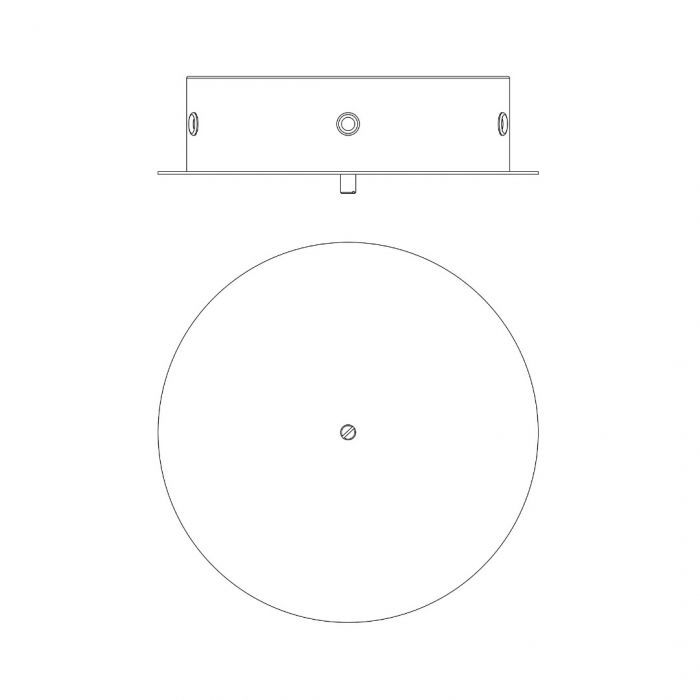 Spider version ceiling rose (For Ciulifruli, 5 lamps)