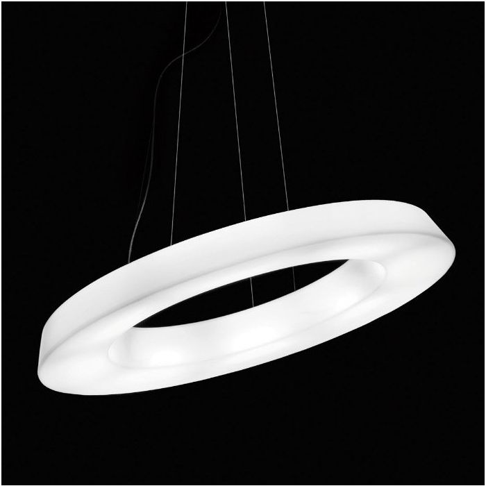 Circular Pol Suspension White