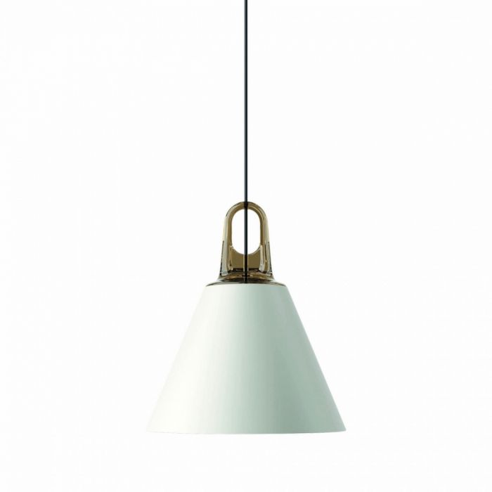 JIM Pendant Cone Matte White Honey