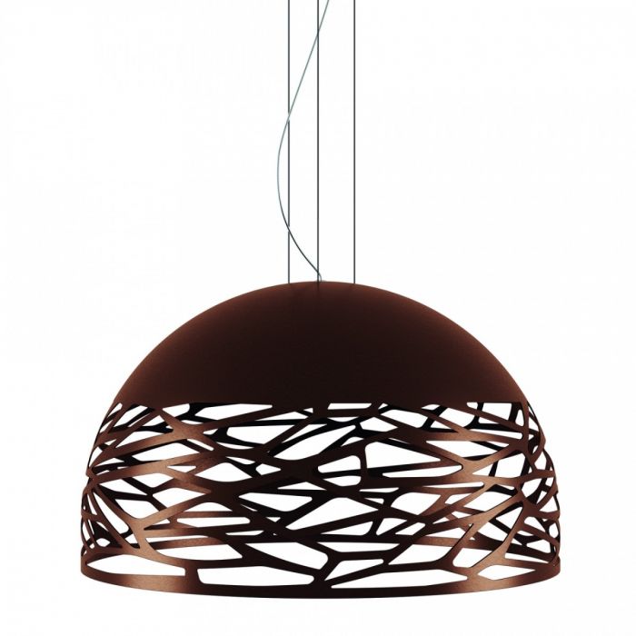 Kelly Suspension Large Dome Coppery Bronze