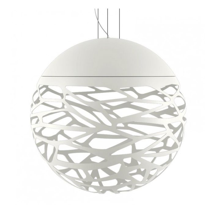 Kelly Suspension Large Sphere 80 Matte White