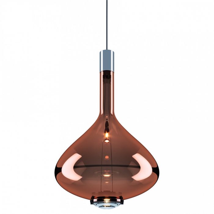 Sky-Fall Suspension Large Glossy Bronze