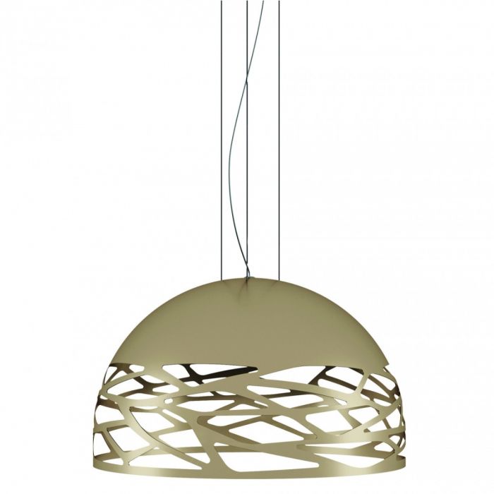 Kelly Suspension Medium Dome Matte Champagne