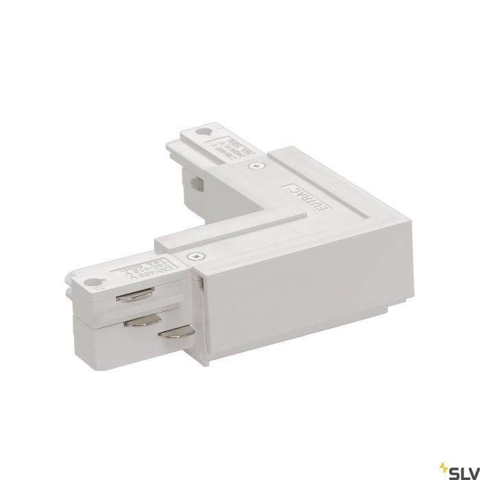 L-CONNECTOR for EUTRAC 240V 3-phase surface-mounted track