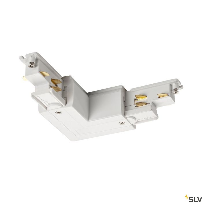 S-TRACK DALI L-connector with internal earth electrode