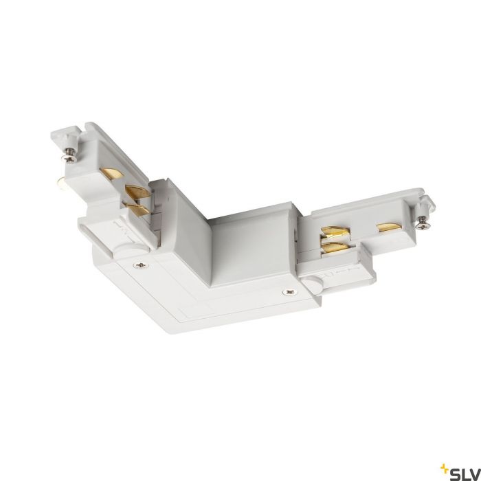 S-TRACK DALI L-connector with external earth electrode