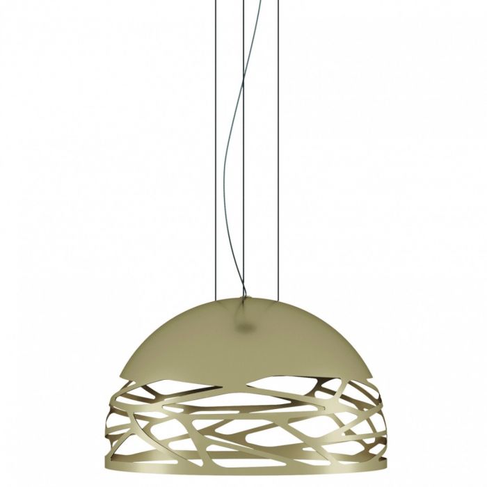 Kelly Suspension Small Dome Matte Champagne