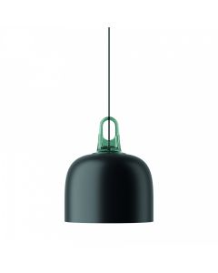 JIM Pendant Bell Matte Black Turquoise