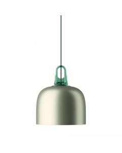 JIM Pendant Bell Matte Champagne Turquoise