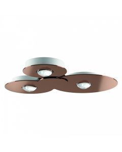 Bugia Ceiling Triple Glossy Bronze