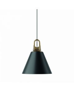 JIM Pendant Cone Matte Black Honey