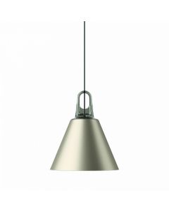 JIM Pendant Cone Matte Champagne Grey