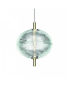 Jefferson Pendant Mini Crystal Gold