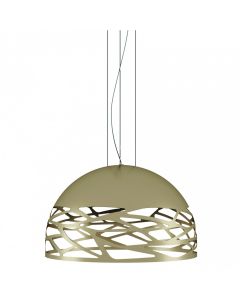 Kelly Suspension Medium Dome Matte Champagne