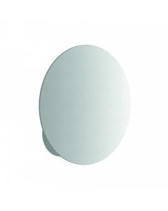 Puzzle Round Outdoor Single Matte White