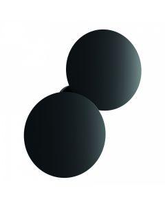 Puzzle Round Double Matte Black