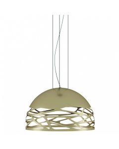 Kelly Suspension Small Dome Matte Champagne