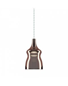 Nostalgia Pendant Small Glossy Bronze