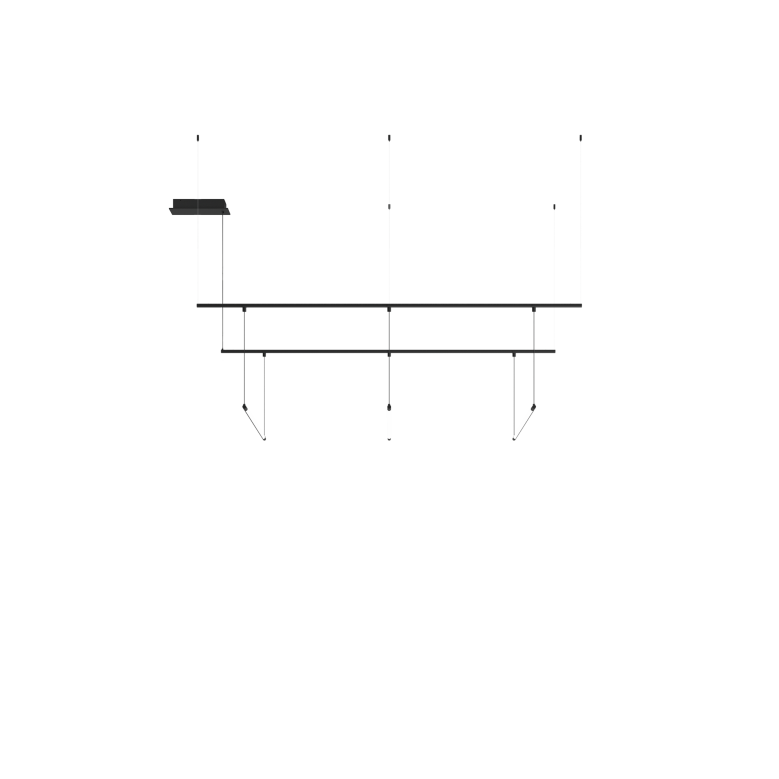 Tubs Modular Track with 3 Lineal