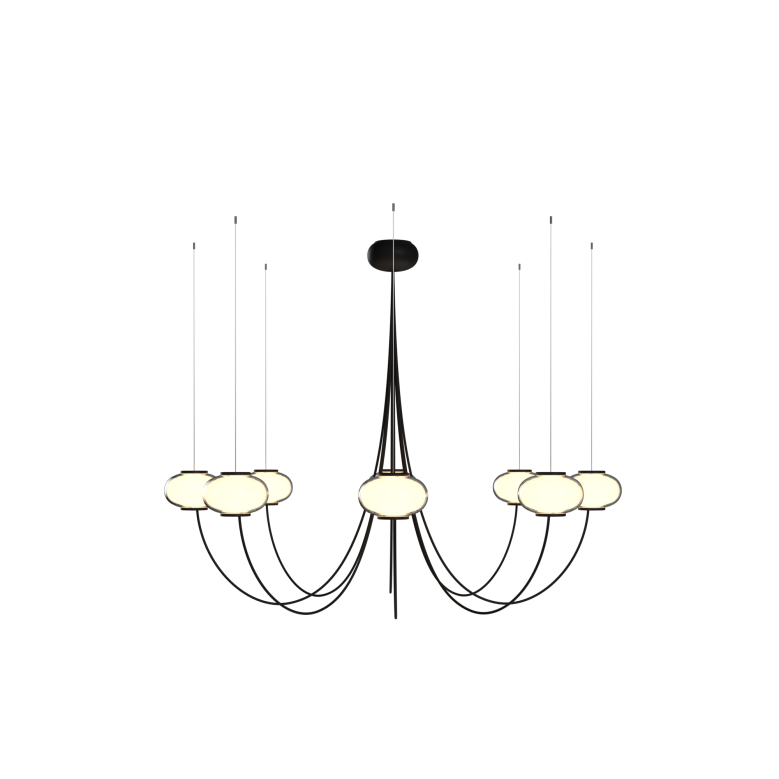 Hop Chandelier 8 Bodies