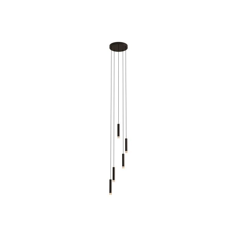 Candle XS 5 Bodies Chandelier