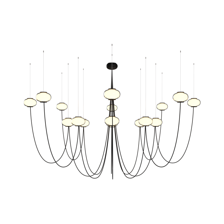 Hop Chandelier 16 Bodies
