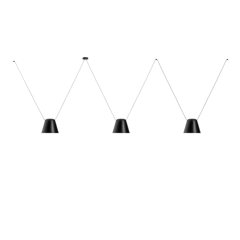 Attic 3 bodies Conic Shape 1200mm