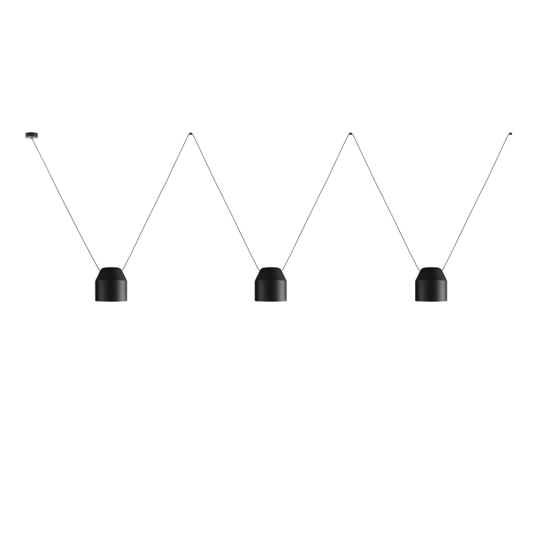 Attic 3 Bodies Hexagonal Shape Side 2200mm