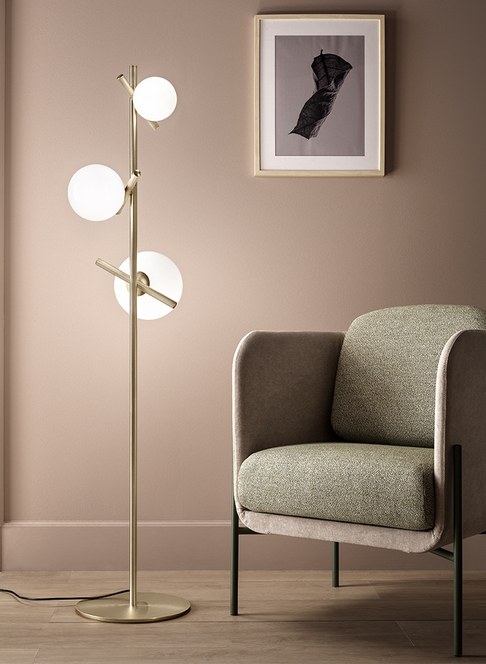 POSY STL FLOOR LAMP